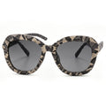 Cerulean & Gold Chevron Woven Sunglasses