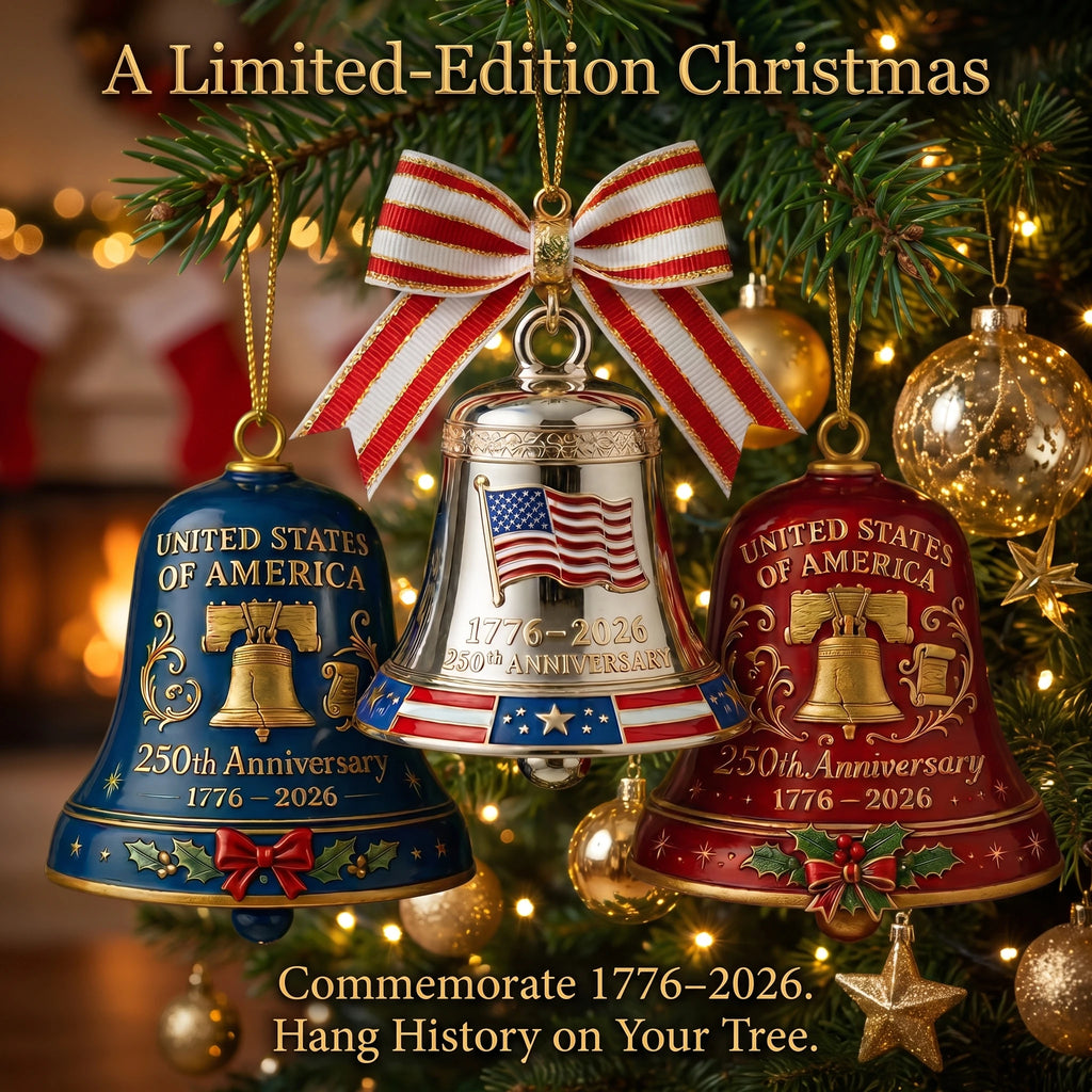 ⏳ Last Day 49% OFF – America’s 250th Anniversary Christmas Keepsake Bell