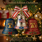 ⏳ Last Day 49% OFF – America’s 250th Anniversary Christmas Keepsake Bell