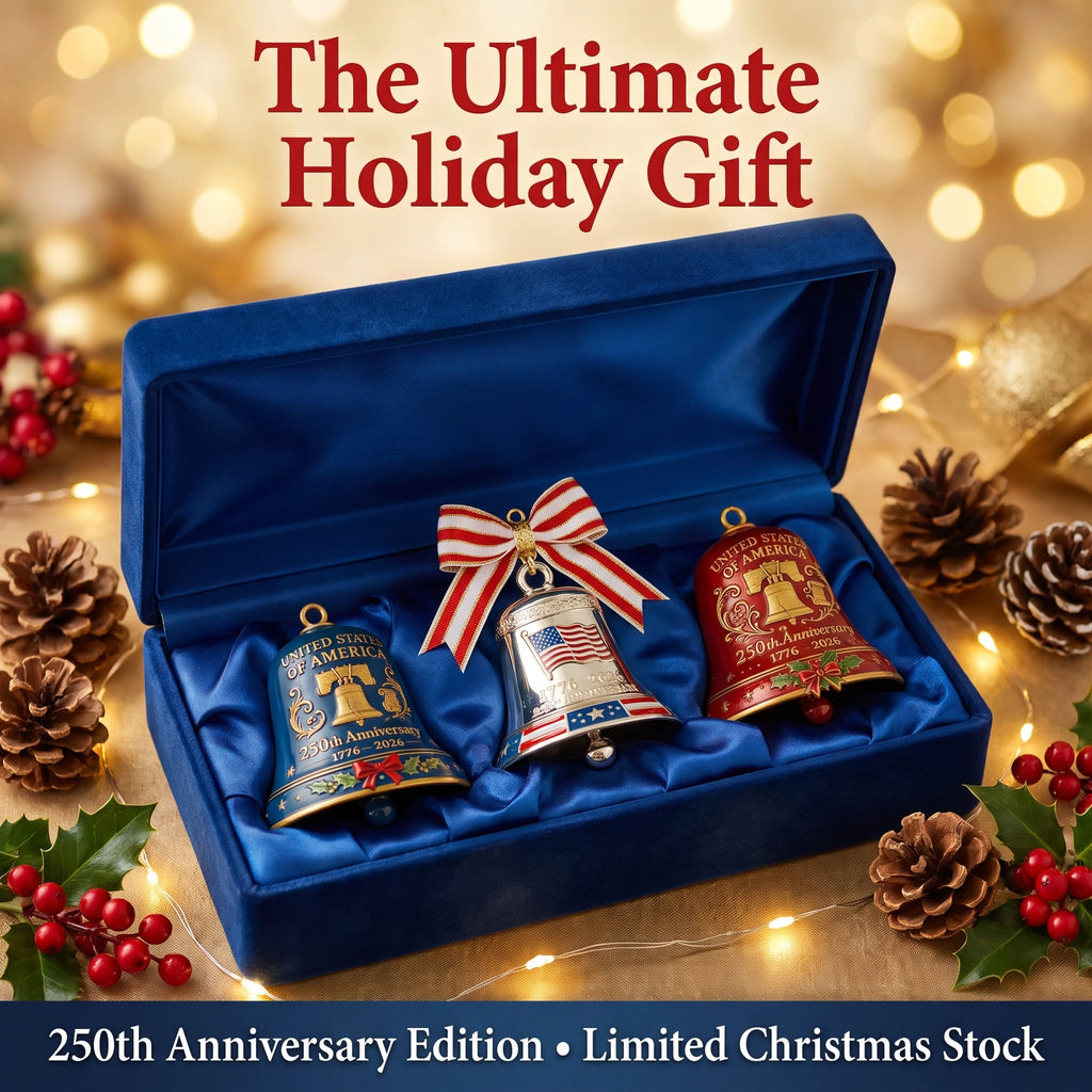 ⏳ Last Day 49% OFF – America’s 250th Anniversary Christmas Keepsake Bell
