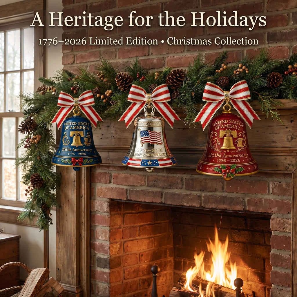 ⏳ Last Day 49% OFF – America’s 250th Anniversary Christmas Keepsake Bell