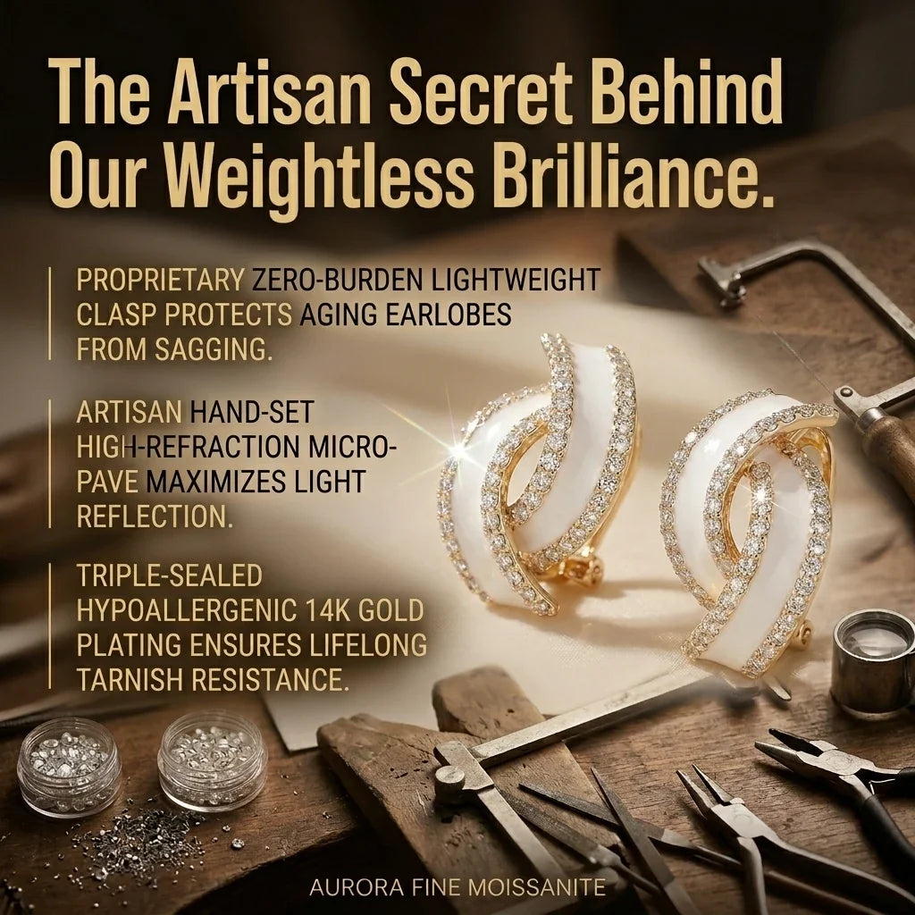 🔥Limited Time 90% Off:14K Gold Plated Hoop Earrings – Elegant Women’s Jewelry