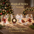⏳ Last Day 50% OFF – 3D Christmas Glass, A Magical Holiday Gift for Every Sip