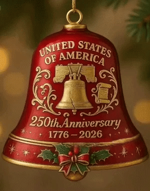 ⏳ Last Day 49% OFF – America’s 250th Anniversary Christmas Keepsake Bell