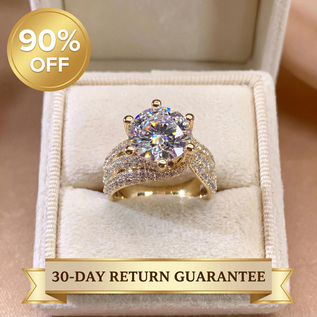 🔥 LAST DAY 90% OFF:  The 1-5 Carat Infinity Twist Moissanite Ring | Fearless Everyday Luxury